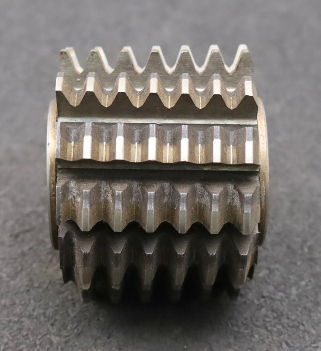 Bild des Artikels Zahnrad-Wälzfräser-gear-hob-m=-2,5mm-BPII-nach-DIN-3972-EGW-20°-Ø68x57xØ27mm