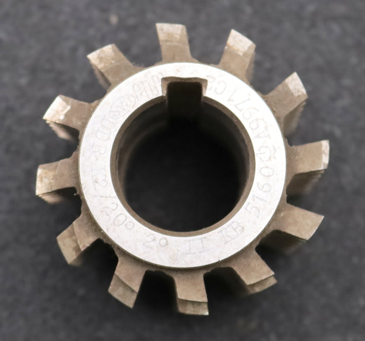 Bild des Artikels PWS-Zahnrad-Wälzfräser-gear-hob-m=-2mm-BPII-nach-DIN-3972-EGW-20°-Rest:-40%