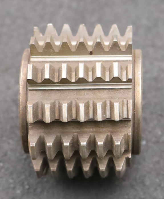 Bild des Artikels PWS-Zahnrad-Wälzfräser-gear-hob-m=-2mm-BPI-nach-DIN-3972-EGW-20°-Ø60x47xØ27mm