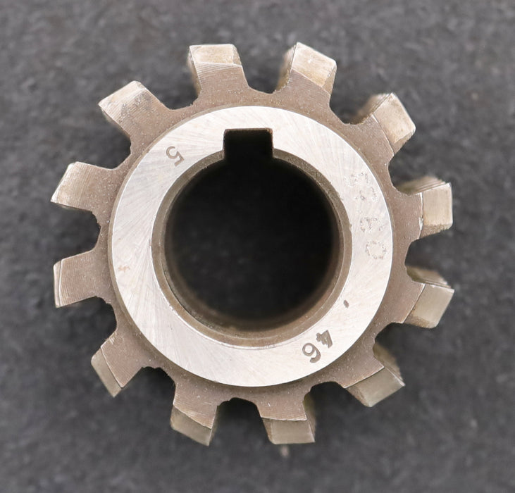 Bild des Artikels PWS-Zahnrad-Wälzfräser-gear-hob-m=-2mm-BPI-nach-DIN-3972-EGW-20°-Ø60x47xØ27mm