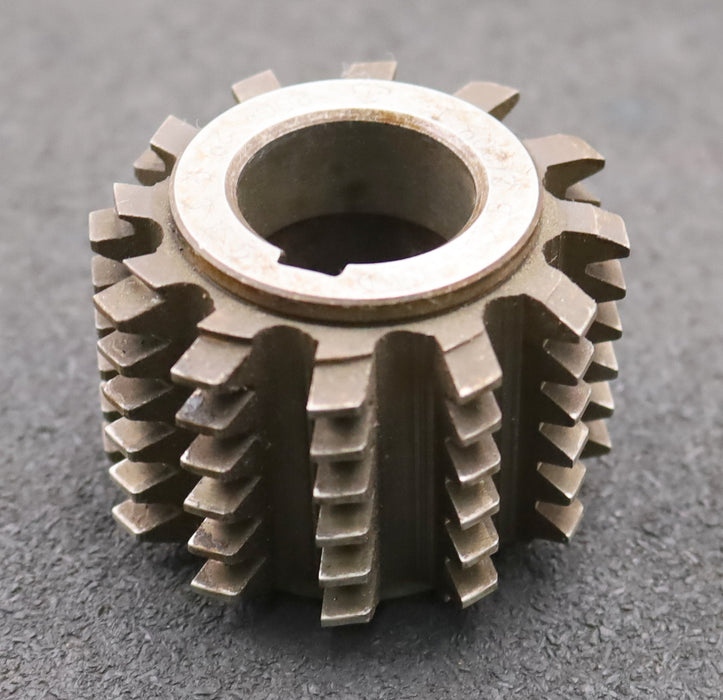 Bild des Artikels PWS-Zahnrad-Wälzfräser-gear-hob-m=-2mm-BPI-nach-DIN-3972-EGW-20°-Ø62x46xØ27mm