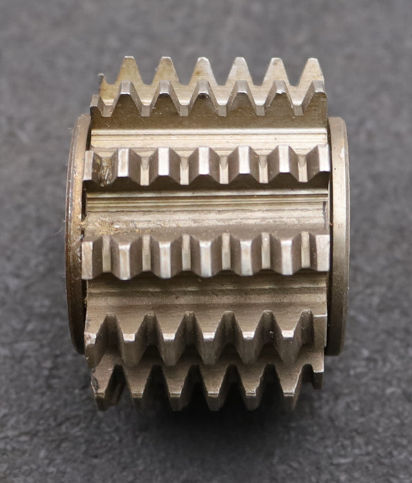 Bild des Artikels PWS-Zahnrad-Wälzfräser-gear-hob-m=-2mm-BPI-nach-DIN-3972-EGW-20°-Ø62x46xØ27mm