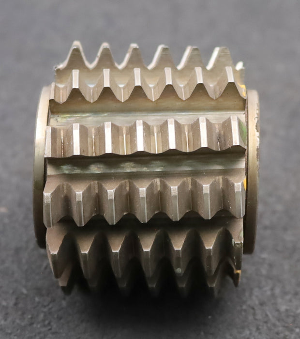 Bild des Artikels PWS-Zahnrad-Wälzfräser-gear-hob-m=-2,5mm-BPIII-DIN-3972-EGW-20°-Ø67x58xØ27mm