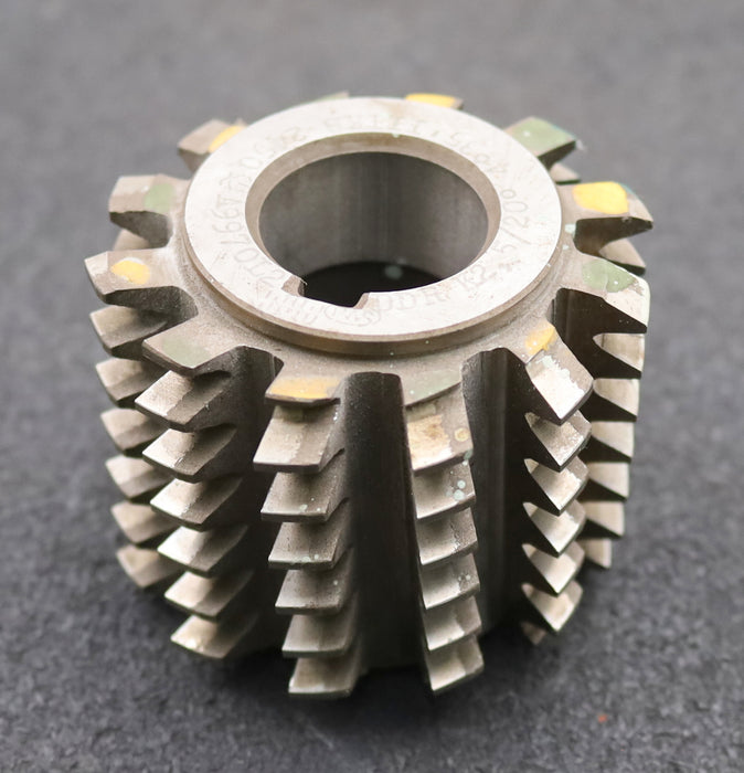 Bild des Artikels PWS-Zahnrad-Wälzfräser-gear-hob-m=-2,5mm-BPIII-nach-DIN-3972-EGW-20°-Rest:-55%