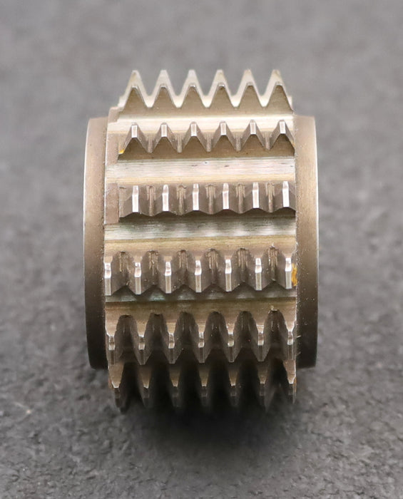 Bild des Artikels S.U.-Zahnrad-Wälzfräser-gear-hob-m=-1,25mm-BPIII-DIN3972-EGW-20°-Ø48x31xØ22mm