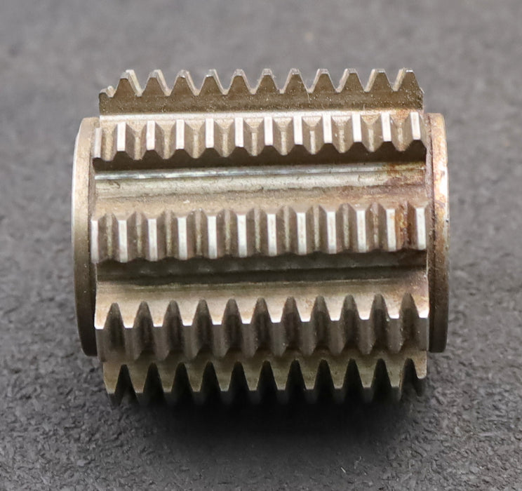 Bild des Artikels Zahnrad-Wälzfräser-gear-hob-m=-1,25mm-EGW-20°-Frästiefe-2,7mm-Ø47x51xØ22mm