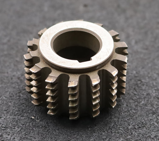 Bild des Artikels PWS-Zahnrad-Wälzfräser-gear-hob-m=-1,25mm-BPII-DIN3972-EGW-20°-Ø49x31xØ22mm