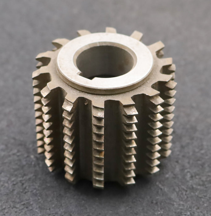 Bild des Artikels PWS-Zahnrad-Wälzfräser-gear-hob-m=-1,5mm-BPII-nach-DIN3972-EGW-20°-Ø66x59xØ27mm