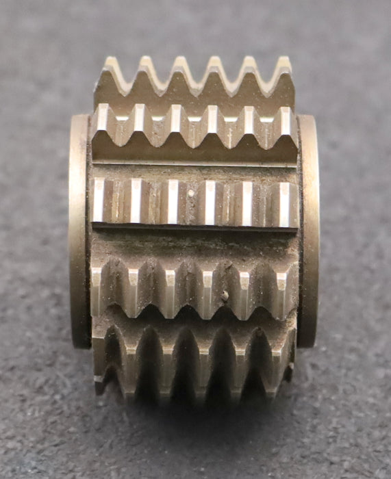 Bild des Artikels PWS-Zahnrad-Wälzfräser-gear-hob-m=-1,75mm-BPII-nach-DIN3972-EGW-20°-Ø56x38xØ22mm