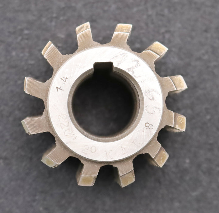 Bild des Artikels PWS-Zahnrad-Wälzfräser-gear-hob-m=-1,75mm-BPII-nach-DIN3972-EGW-20°-Rest:-55%