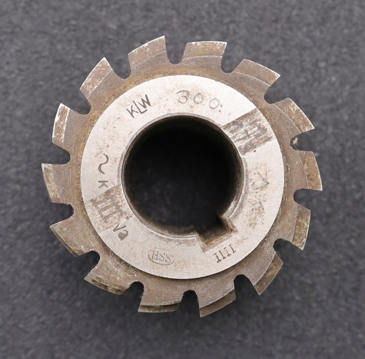 Bild des Artikels KLW-Zahnrad-Wälzfräser-gear-hob-m=-1,75mm-BPIII-DIN3972-EGW-20°-Ø78x55xØ32mm