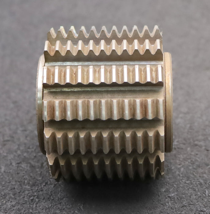 Bild des Artikels PWS-Zahnrad-Wälzfräser-gear-hob-m=-1,5mm-BPII-nach-DIN3972-EGW-20°-Ø68x58xØ27mm