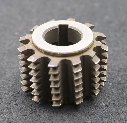 Bild des Artikels PWS-Zahnrad-Wälzfräser-gear-hob-m=-1,5mm-BPIII-nach-DIN3972-EGW-20°-Ø55x38xØ22mm