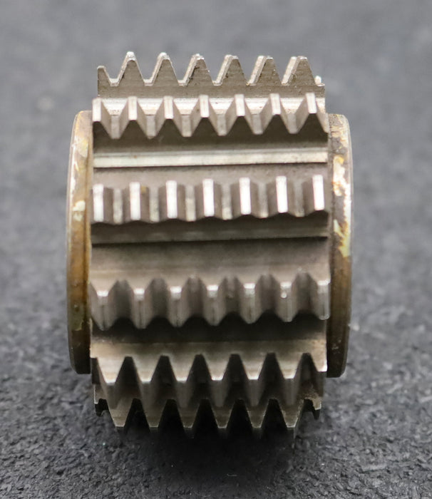 Bild des Artikels PWS-Zahnrad-Wälzfräser-gear-hob-m=-1,5mm-BPIII-nach-DIN3972-EGW-20°-Ø55x38xØ22mm