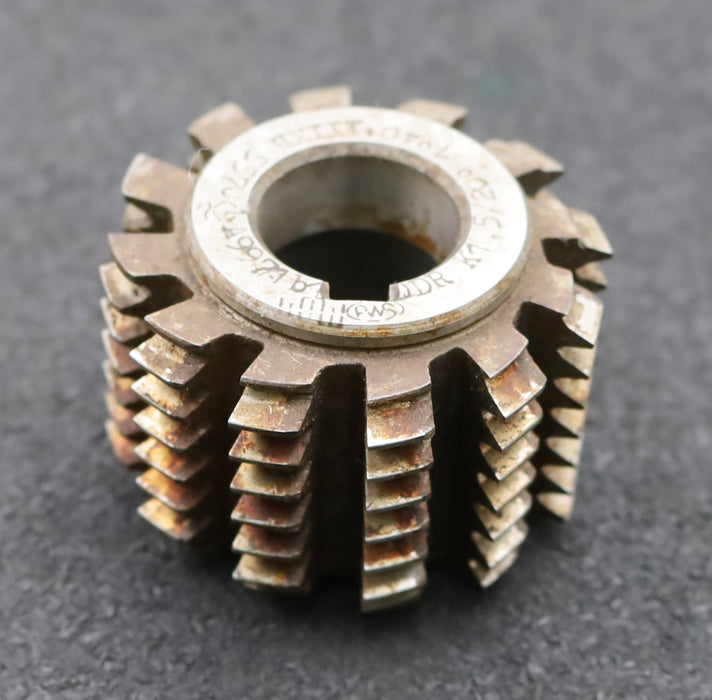 Bild des Artikels PWS-Zahnrad-Wälzfräser-gear-hob-m=-1,5mm-BPIII-nach-DIN3972-EGW-20°-Ø55x39xØ22mm