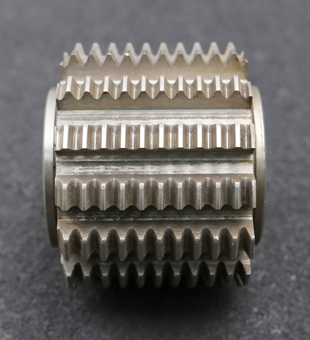 Bild des Artikels PWS-Zahnrad-Wälzfräser-gear-hob-m=-1,5mm-BPII-nach-DIN3972-EGW-20°-Ø69x58xØ27mm