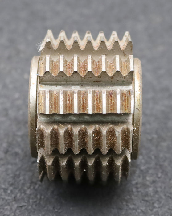 Bild des Artikels PWS-Zahnrad-Wälzfräser-gear-hob-m=-1,5mm-BPII-nach-DIN3972-EGW-20°-Ø56x39xØ22mm