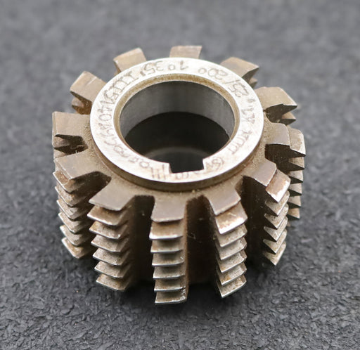 Bild des Artikels PWS-Zahnrad-Wälzfräser-gear-hob-m=-1,25mm-BPIII-DIN3972-EGW-20°-Ø50x32xØ22mm