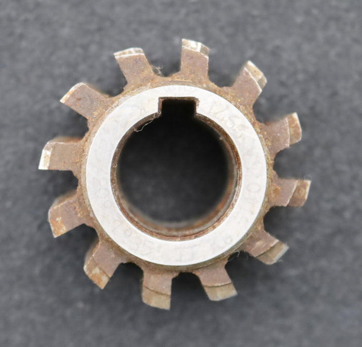 Bild des Artikels PWS-Zahnrad-Wälzfräser-gear-hob-m=-1,25mm-BPII-nach-DIN3972-EGW-20°-Ø49x32xØ22mm