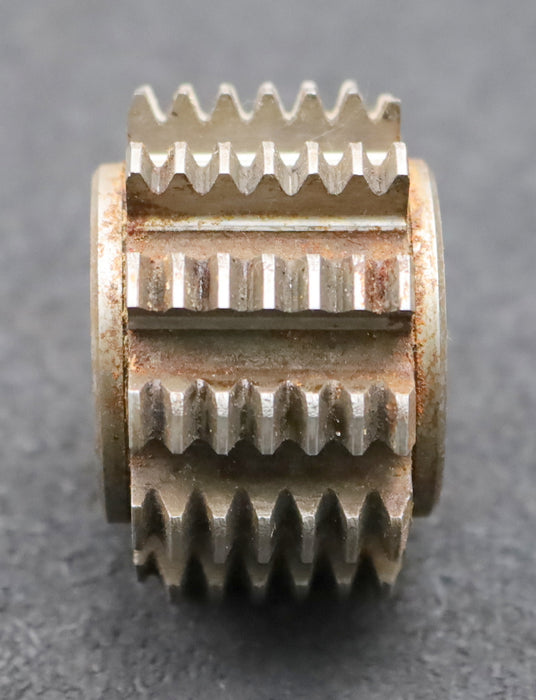 Bild des Artikels PWS-Zahnrad-Wälzfräser-gear-hob-m=-1,25mm-BPII-nach-DIN3972-EGW-20°-Ø49x32xØ22mm