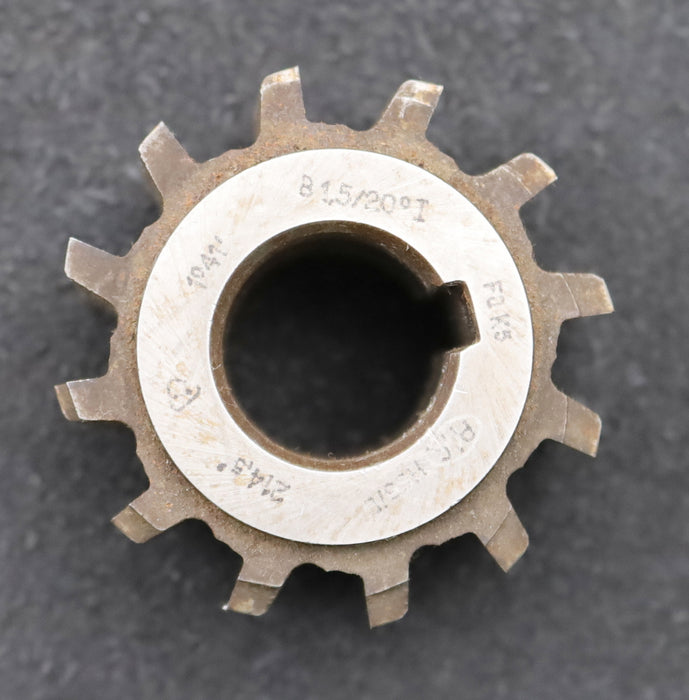 Bild des Artikels PWS-Zahnrad-Wälzfräser-gear-hob-m=-1,5mm-BPI-nach-DIN3972-EGW-20°-Ø55x39xØ22mm