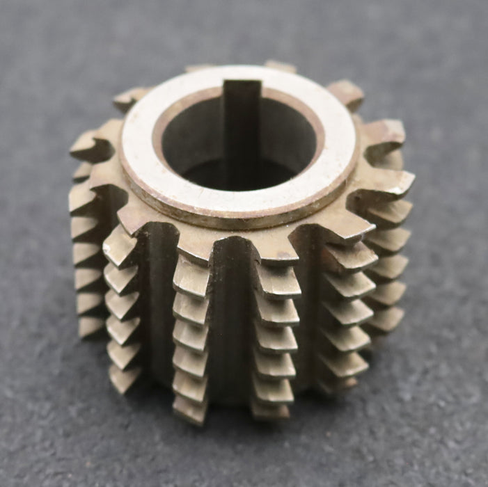 Bild des Artikels PWS-Zahnrad-Wälzfräser-gear-hob-m=-2mm-BPII-nach-DIN3972-EGW-20°-Ø61x46xØ27mm