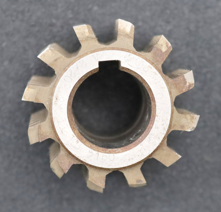 Bild des Artikels PWS-Zahnrad-Wälzfräser-gear-hob-m=-2mm-BPII-nach-DIN3972-EGW-20°-Ø61x46xØ27mm