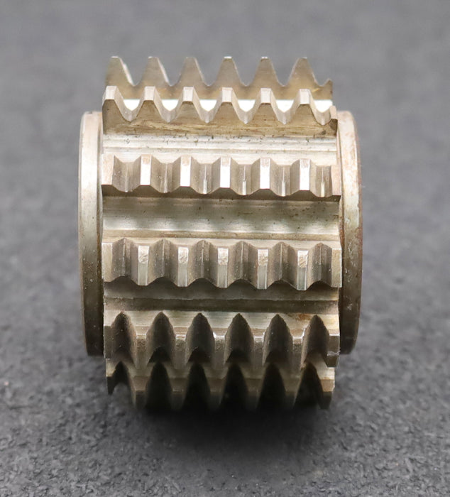 Bild des Artikels PWS-Zahnrad-Wälzfräser-gear-hob-m=-2mm-BPII-nach-DIN3972-EGW-20°-Ø61x46xØ27mm