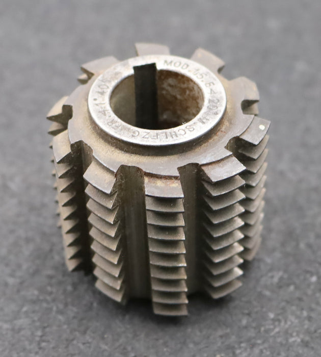 Bild des Artikels Zahnrad-Wälzfräser-gear-hob-m=-1,5mm-EGW-20°-Ø55x55xØ22mm-mit-LKN-1gg.Rechts