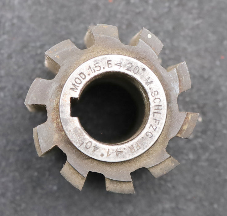 Bild des Artikels Zahnrad-Wälzfräser-gear-hob-m=-1,5mm-EGW-20°-Ø55x55xØ22mm-mit-LKN-1gg.Rechts