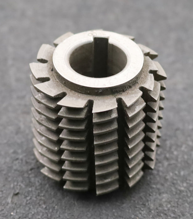 Bild des Artikels Zahnrad-Wälzfräser-gear-hob-m=-1,75mm-EGW-20°-Frästiefe-3,79mm-Ø51x55xØ22mm