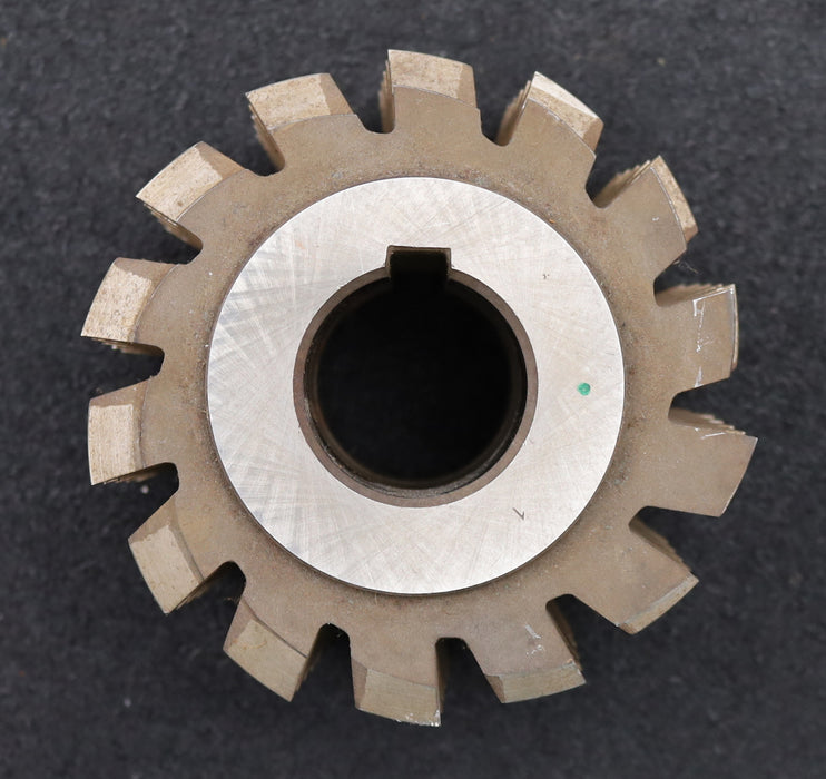 Bild des Artikels PWS-Zahnrad-Wälzfräser-gear-hob-m=4,5mm-BPII-nach-DIN-3972-EGW-20°-Ø124x80xØ40mm