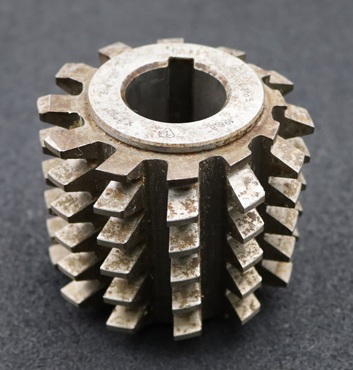 Bild des Artikels PWS-Zahnrad-Wälzfräser-gear-hob-m=4,0mm-BPiI-nach-DIN-3972-EGW-20°-spiralgenutet