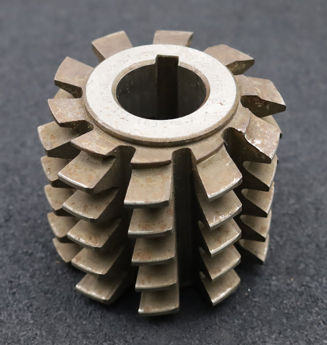 Bild des Artikels PWS-Zahnrad-Wälzfräser-gear-hob-m=4,5mm-BPIII-nach-DIN-3972-EGW-20°-HSS