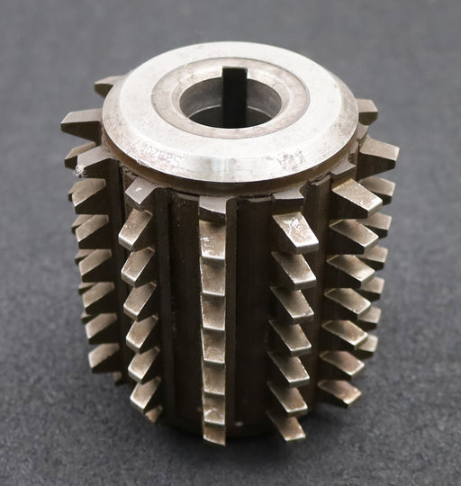 Bild des Artikels SAAZOR-Zahnrad-Wälzfräser-gear-hob-m=4,5mm-BPI-DIN-3972-EGW-20°-Ø111x120xØ32mm