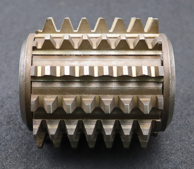 Bild des Artikels SAAZOR-Zahnrad-Wälzfräser-gear-hob-m=4,5mm-BPI-DIN-3972-EGW-20°-Ø111x120xØ32mm