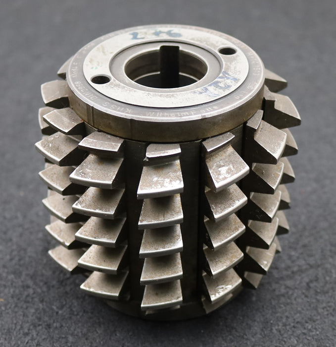 Bild des Artikels FETTE-Zahnrad-Wälzfräser-gear-hob-m=4,5mm-BPIII-DIN-3972-EGW-20°-Ø110x105xØ32mm