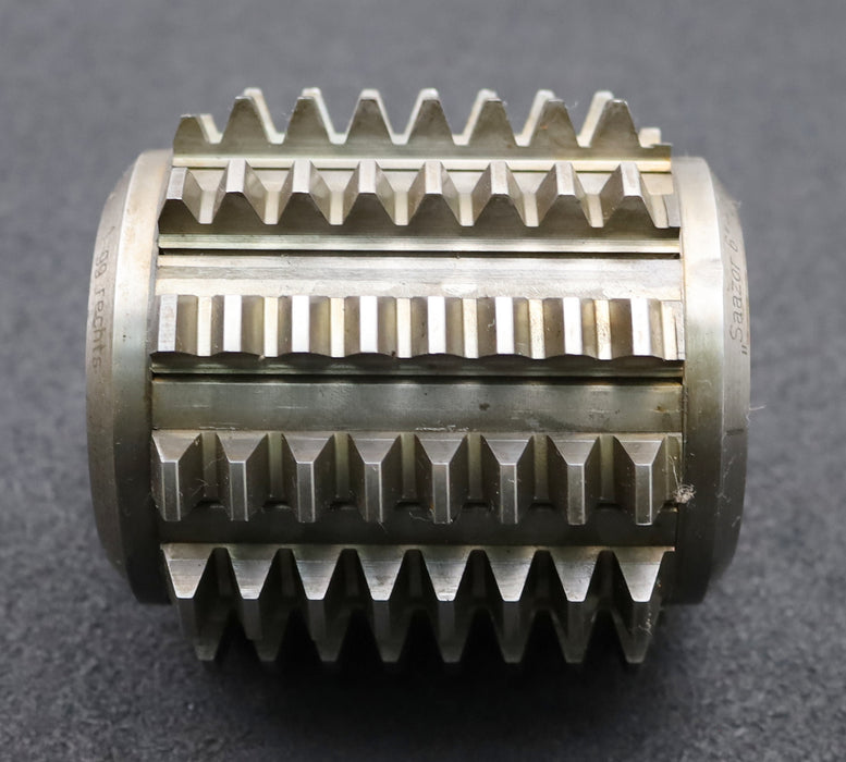 Bild des Artikels SAAZOR-Zahnrad-Wälzfräser-gear-hob-m=4,5mm-BPI-DIN-3972-EGW-20°-Ø101x105xØ32mm