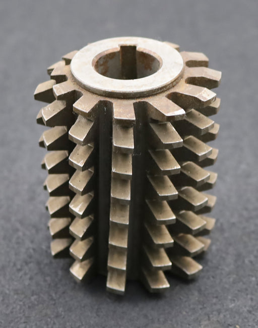 Bild des Artikels Zahnrad-Wälzfräser-gear-hob-m=4,0mm-EGW-20°-Ø79x100xØ27mm-mit-LKN-1gg.-Links