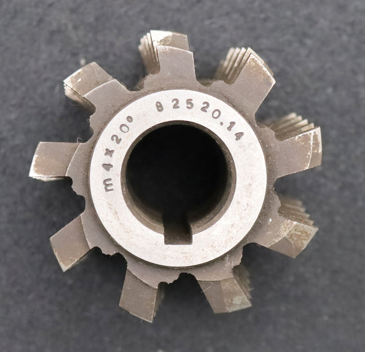 Bild des Artikels Zahnrad-Wälzfräser-gear-hob-m=4,0mm-EGW-20°-Ø77x70xØ27mm-mit-LKN-1gg.-Rechts