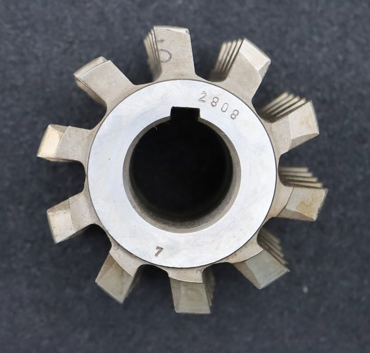 Bild des Artikels PWS-Zahnrad-Wälzfräser-gear-hob-m=4,5mm-BPV-nach-DIN-3972-EGW-20°-Ø88x79xØ32mm