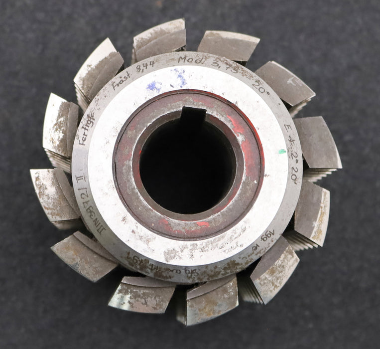 Bild des Artikels SAAZOR-Zahnrad-Wälzfräser-gear-hob-m=3,75mm-BPII-nach-DIN-3972-EGW-20°