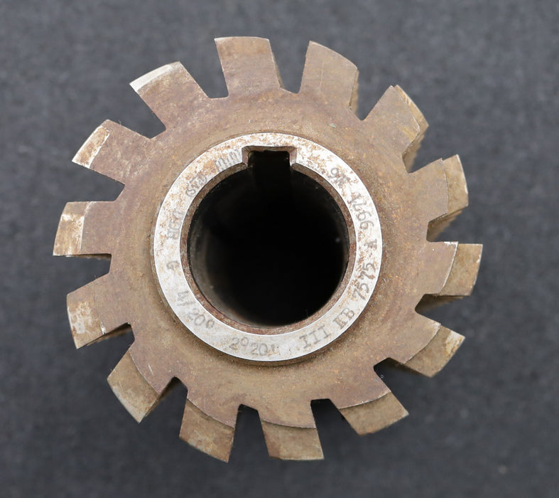 Bild des Artikels PWS-Zahnrad-Wälzfräser-gear-hob-m=4,0mm-BPIII-DIN-3972-EGW-20°-Ø111x135xØ40mm