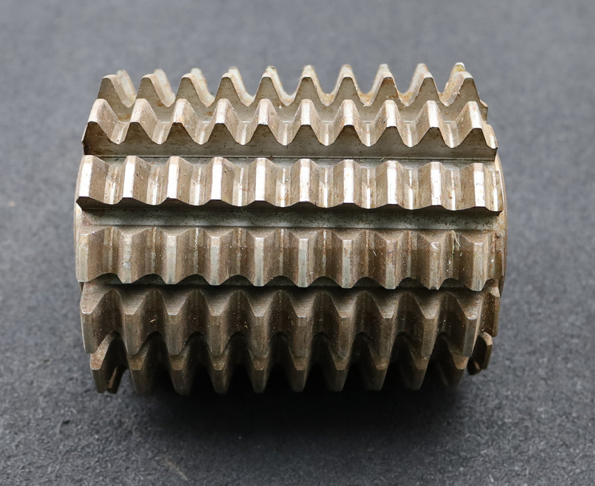 Bild des Artikels PWS-Zahnrad-Wälzfräser-gear-hob-m=4,0mm-BPIII-DIN-3972-EGW-20°-Ø111x135xØ40mm