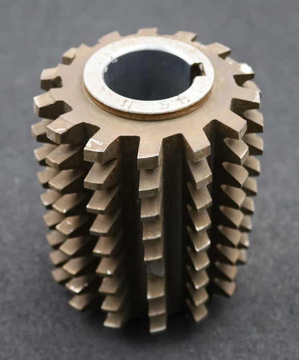 Bild des Artikels PWS-Zahnrad-Wälzfräser-gear-hob-m=4,5mm-BPII-DIN-3972-EGW-20°-Ø111x135xØ40mm