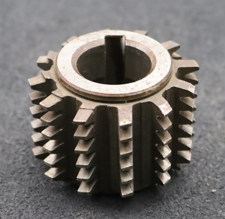 Bild des Artikels PWS-Zahnrad-Wälzfräser-gear-hob-m=2,0mm-BPI-nach-DIN-3972-EGW-20°-Ø62x46xØ27mm