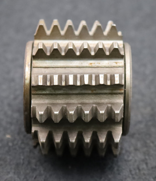 Bild des Artikels PWS-Zahnrad-Wälzfräser-gear-hob-m=2,0mm-BPI-nach-DIN-3972-EGW-20°-Ø62x46xØ27mm