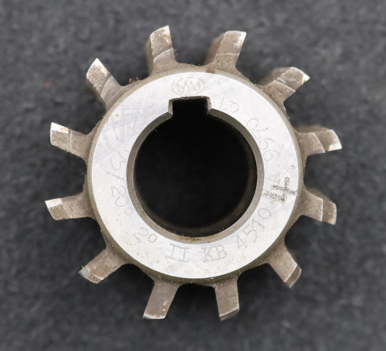 Bild des Artikels PWS-Zahnrad-Wälzfräser-gear-hob-m=1,75mm-BPII-nach-DIN-3972-EGW-20°-Ø55x39xØ27mm