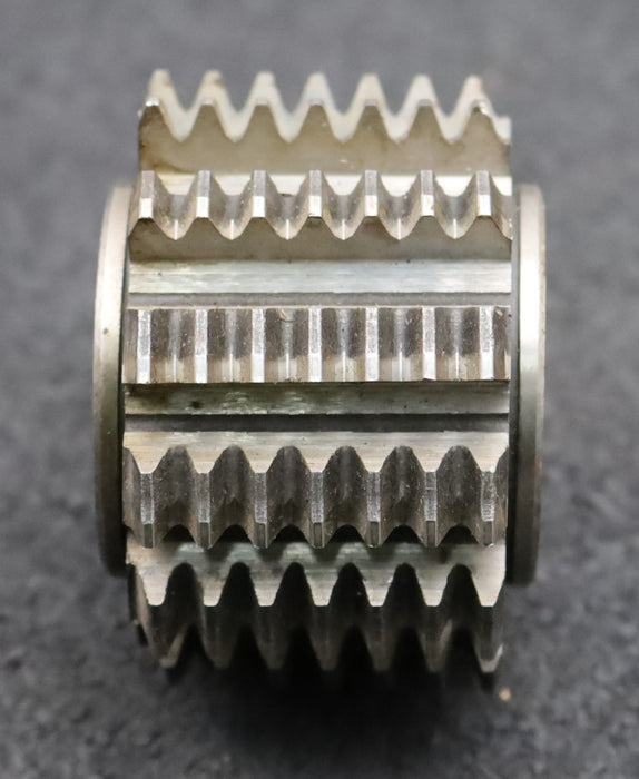 Bild des Artikels Zahnrad-Wälzfräser-gear-hob-m=1,5mm-EGW-20°-BPII-nach-DIN-3972-Ø55x38xØ22mm