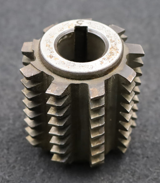 Bild des Artikels PWS-Zahnrad-Wälzfräser-gear-hob-m=2,0mm-BPII-nach-DIN-3972-EGW-20°-Ø57x61xØ22mm